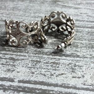 Sarah Silver Earrings